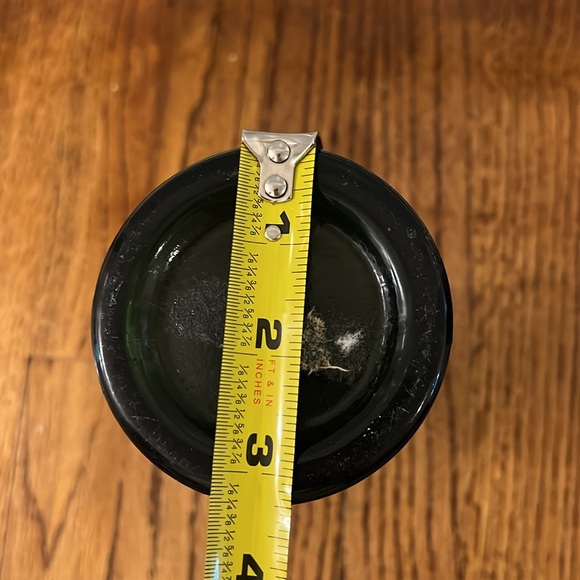 VINTAGE GREEN GLASS BOTTLE WITH GALIAC WRITING - Picture 6 of 6